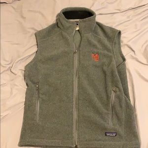 Men’s Medium Patagonia Synchilla fleece vest gray
